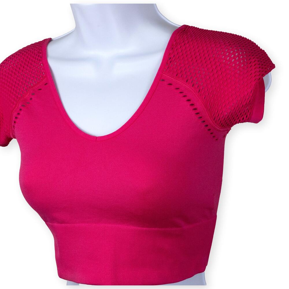 Offline Hot Pink Neon Crop Top Women XS